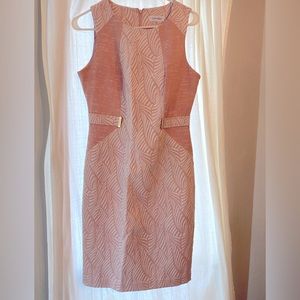 Calvin Klein pink dress